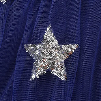 2020 m. rudenį mergaičių tinklinio suknelė mados korėjos stiliaus medvilnės ilgomis rankovėmis nėrinių princesė dress bamblys mergina o-kaklo šalies drabužius 2-7Y