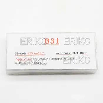 ERIKC B31 Dyzelinas Variklio Dalys Purkštuvo Plovimo Ir Degalų Įpurškimo Jų Rinkiniai, tarpinės dydis:1.20 mm--1.29 mm