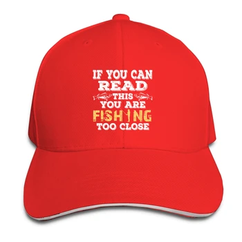 F Galite Skaityti Šią Esate Žvejybos Per Arti Beisbolo kepuraitę Vyrų Rinktinėje spalvų Moterys Vasarą Snapback žvejybos Kepurės