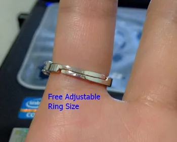 Gali Atidaryti ir Įdėti Į Perlų Perlas Akmens Narve Žiedas Plūduriuojantis Karoliukai Žiedas Montavimas, 18kgp Reguliuojamo Dydžio Dramblių Žiedas