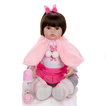 Liucija Minkštas Silikoninis Realistinis Kūdikių Lėlės Mados Princesė Mergina Lėlės Reborn Baby Žaislai Cosplay Triušis Bamblys Gimtadienio Dovanos