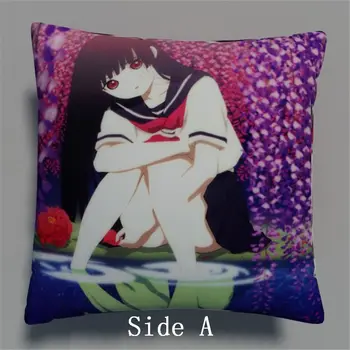 Naujas Enma Ai Jigoku Shoujo Anime dviejų šoninių pagalvių Užvalkalai Hugging Pagalvę Pagalvėlė Padengti Otaku Cosplay Dovana 692