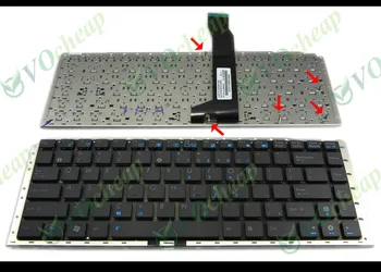 Naujas Notebook Laptop klaviatūros Asus UX30 UX30s Black JAV Versija - 9J.N2K82.501
