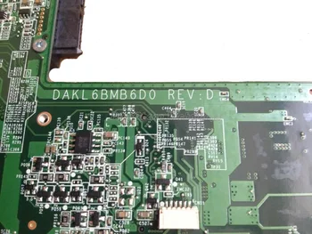 Nešiojamas Plokštė/mainboard Lenovo Z475 DAKL6CMB8D0 su integruota grafika kortelės testuotas, Pilnai
