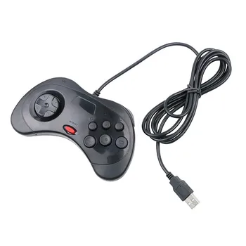 PC Retro Rankinės USB Gamepad Classic Controller Laidinio Žaidimo Kontrolę Joypad