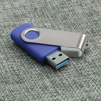 Spalvinga Nešiojamų Sukasi USB 3.0 Flash Memory Stick Pen Ratai 32G Duomenų Saugojimo Pasukti U Disko Kompiuteris
