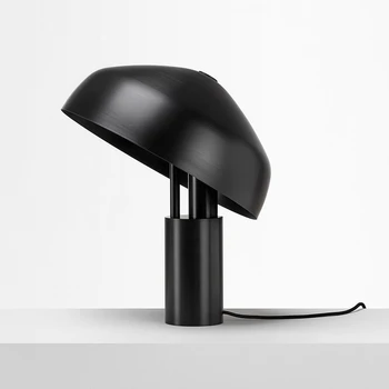 Šiuolaikinės Dizaineris Šiaudų Skrybėlę LED stalinės Lempos, Miegamojo Naktiniai staleliai, Lempa, Šiaurės, Šviesos, Apšvietimo Kūrybos Studijos Namų Deco Lentelė Žibintai
