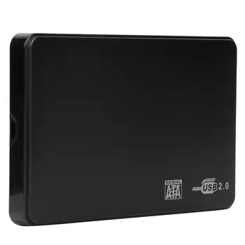2.5 colio Kietąjį Diską Box SATA USB2.0 HDD Case Išorinis Kietasis Diskas Aptvarą PC 