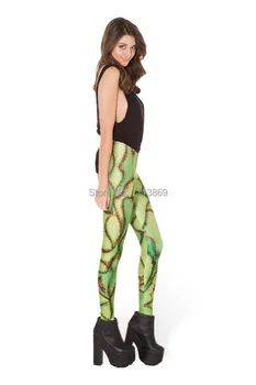 Naujas 2016 m. moterų drabužiai galaxy 3D atspausdintas Frankenšteinas ' s Monster skaitmeninis spausdinimas didmeninė lipti Kelnes filialai Antblauzdžiai sexy