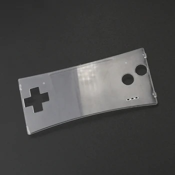 YuXi Už GameBoy Micro Padengti Mados stilius Priekiniai faceplate padengti GBM Plastiko Clear LCD Ekrano Apsauginės Plėvelės