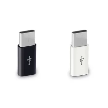 4Pcs USB 3.1 C Tipo Male Micro USB Moterų Konverteris USB-C Adapteris Keitiklis