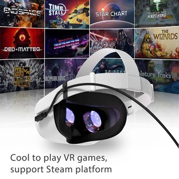 5M USB C Tipo Kabelis Oculus Quest 2 VR Ausines Link Cable Greitai Įkraukite-C Adapter Duomenų Perdavimo Mobiliojo Telefono VR Priedai
