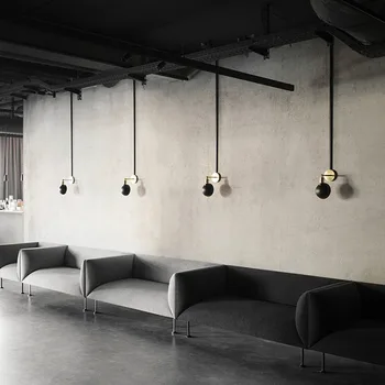 Modernus sieninis apšvietimas luminaria stiklo kamuolys miegamasis, koridorius, gyvenamasis kambarys cabecero de cama