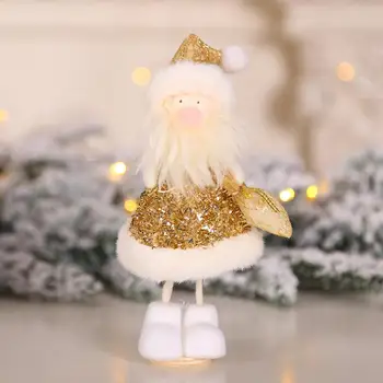 QIFU Kalėdų Kawaii Angel Doll Ornamentu Kalėdų Elf Lėlės Medžio Pakabukas Kalėdų Dekoro Namų 2019 Kalėdų Dovana Naujųjų Metų 2020 m.