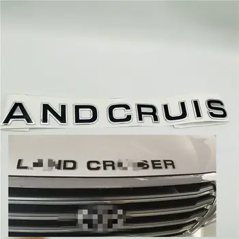Universalus Modifikuotas Automobilių Lipdukai Toyota Land Cruiser Priekinis Variklio Dangtis, Emblema, Logotipas Ženklelis Žodžiai Lentele Auto Lipdukai
