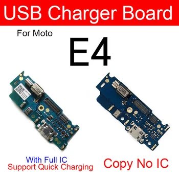 USB Chargring Jack Dokas Valdybos Mototrola Moto E3 E4 XT1762 XT1772 E4T XT1766 E4 Plius USB Įkroviklis Port Jungtis, Mic Valdyba