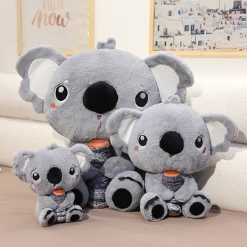 Mielas Nuraminti kelmas koala lėlės koalos pagalvę pliušinis modeliavimas tinginys PP medvilnės pagalvėlės, lėlės mažų žaislų, pagalvės, berniukai ir mergaitės,