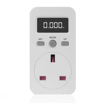 Skaitmeninis Galios Matuoklis Plug-In Lizdas, Elektros Wattmeter Energijos Monitorius