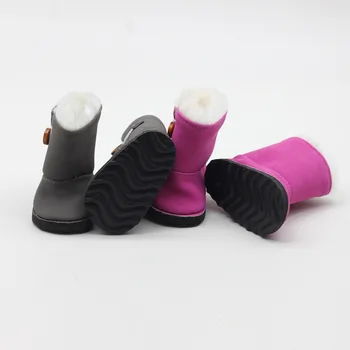18 colių Amerikos Mergaitės Lėlės Sniego Batai batai lėlės aksesuaras baby doll žiemos Chirstmas batai 169