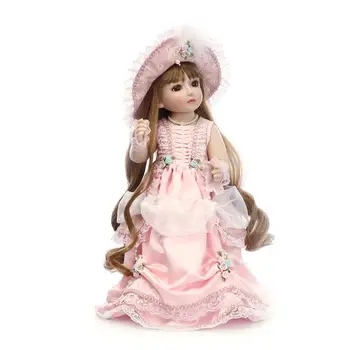 Bjd 18 colių lėlės drabužiai reborn-dolls-kūdikiams SD/BJD mini kids silikono atgimsta kūdikių lėlės 45 cm SD vaikų žaislai mergaitėms