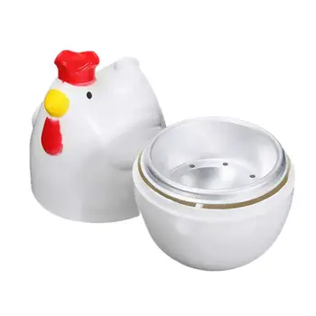 Chick-formos 1 virtas kiaušinis garlaivis garlaivis piesta mikrobangų kiaušinių viryklės kepimo įrankius, virtuvės dalykėlių priedai, įrankiai