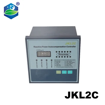 JKL2C su elektros energijos tiekimas 220v 10 žingsnių Reaktyviosios galios koeficiento kompensavimo valdytojas, 50/60Hz