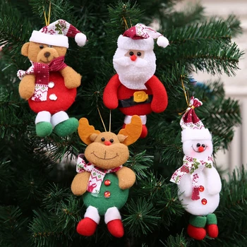 Kalėdų Medžio Apdaila Sniego Laimingų Naujųjų Metų, Kalėdų Senelis, Senis Besmegenis Papuošalai Dovana, Namų Kalėdų Eglutės Puošimas