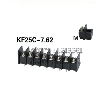 KF25C-7.62 PCB Barjeras Terminalo Blokai pikis 7.62 mm, Žalvario Jungtis 300V 20A