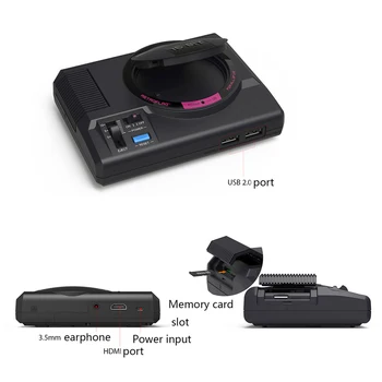 MEGAPi Atveju, Aviečių Pi 3B+ Retro HD Žaidimų Konsolę su 32GB Atminties Kortelė 1000 2 Papildomas USB Prievadai palaiko 50 Emuliatoriai