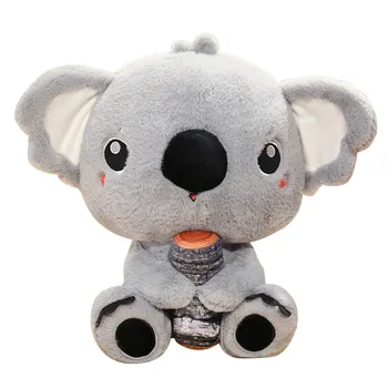 Mielas Nuraminti kelmas koala lėlės koalos pagalvę pliušinis modeliavimas tinginys PP medvilnės pagalvėlės, lėlės mažų žaislų, pagalvės, berniukai ir mergaitės,