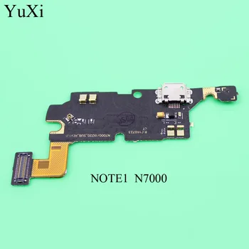 Naujas USB Jungtis Įkrovimo lizdas Flex Kabelis Samsung galaxy Note N7000 1 2 N7100 3 N900 4 N9100 5 