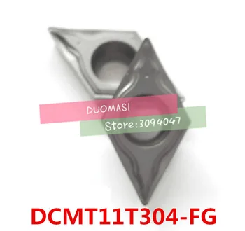 Nemokamas pristatymas, keraminiai ašmenys, nc DCMT11T304-FG metalo keraminiai įdėklai, perdirbimo ir aukšto lygio apdaila, įdėkite SDQCR/SDACR