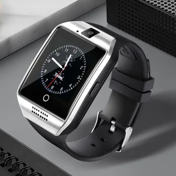 Reotgtu Q18 Mados Smart Watch Paramos SIM/TF Kortelė Fitneso Miego Tracker Vyrų Nešiojamais Prietaisais 