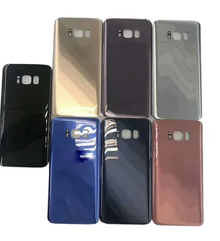 Samsung Galaxy S8 G950F S8 plius G9550 Samsung S8 Baterijos Dangtelio Būsto Atveju Juodojo Aukso Sidabro Juoda Rausva Pilka Violetinė Spalva
