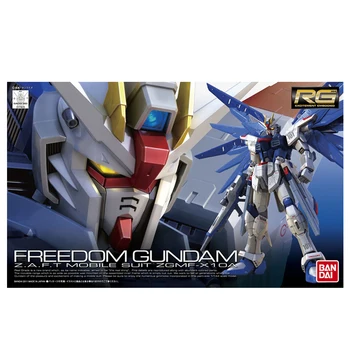 Bandai Gundam Anime Veiksmų Skaičiai Asamblėjos Modelis RG 05 1/144 ZGMF-X10A Laisvės Gundam Puošyba, Dekoravimas