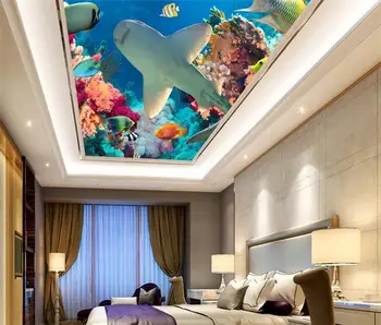 3d kambario tapetai užsakymą freskomis neaustinių sienos sticke svajonė Sea World foto sofa-lova, TV foną už sienos 3d