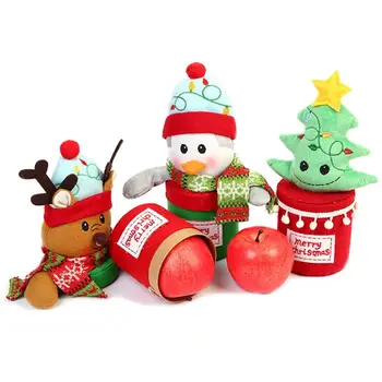 Kalėdų Saldainiai Jar Santa Claus Sniego Briedžių Skaidrus Saldainiai Gali Už Šalies Apdaila Kalėdų Medžio Apdaila 2020 M.