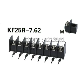 KF25C-7.62 PCB Barjeras Terminalo Blokai pikis 7.62 mm, Žalvario Jungtis 300V 20A