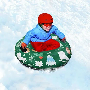 Sunkiųjų Pripučiami Sniego traukiamomis rogėmis, Labai Atsparias Dilimui Sniego Žaislai Žiemos Lauko Pramogos Vaikams ir Suaugusiems