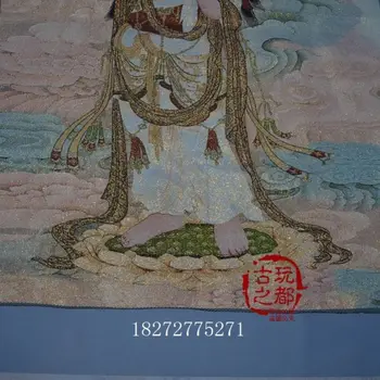 Kinijos Boutique kolekcija Thangka siuvinėjimo Goddess of mercy schema