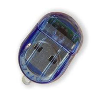 MIKRO Mini Biuras Glowworm Formos T-Flash Atsitiktinių Spalvų Didelės Spartos Mobiliojo Telefono USB 2.0 Vidinis Duomenų Saugojimo Kortelių Skaitytuvas