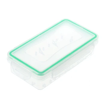 Nešiojamų Kieto Plastiko Permatomas Atveju Turėtojas Laikymo Dėžutė 2x 18650 Baterijas