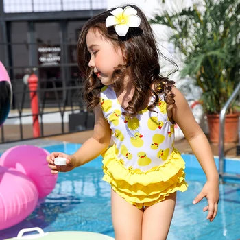 Vaikai, Vaikų, Kūdikių, Mergaičių animacinių Spausdinti Rankovių maudymosi kostiumėlį, maudymosi Kostiumėliai, Maudymosi Kostiumas, Paplūdimio Rankšluosčiai Karštą Vasarą