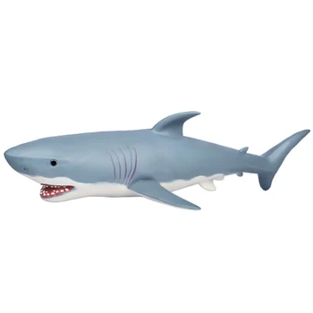 Didelių Jūros Didelio Dydžio Jūrų Gyvybės Gyvūnų Minkštas Didysis Baltasis Ryklys Didelis Ryklys Veiksmų Skaičiai Modelio Tikroviška Švietimo Žaislas Vaikams Dovanų