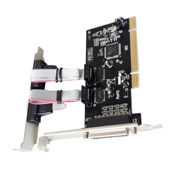 PCI 2S1P ir Lygiagrečios Uostą Derinys Kontrolės Plėtros Plokštę PCI Multi-Serijos Add-on Card PC